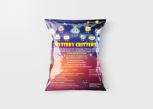 Mystery Critters Squishy Blind Bag
