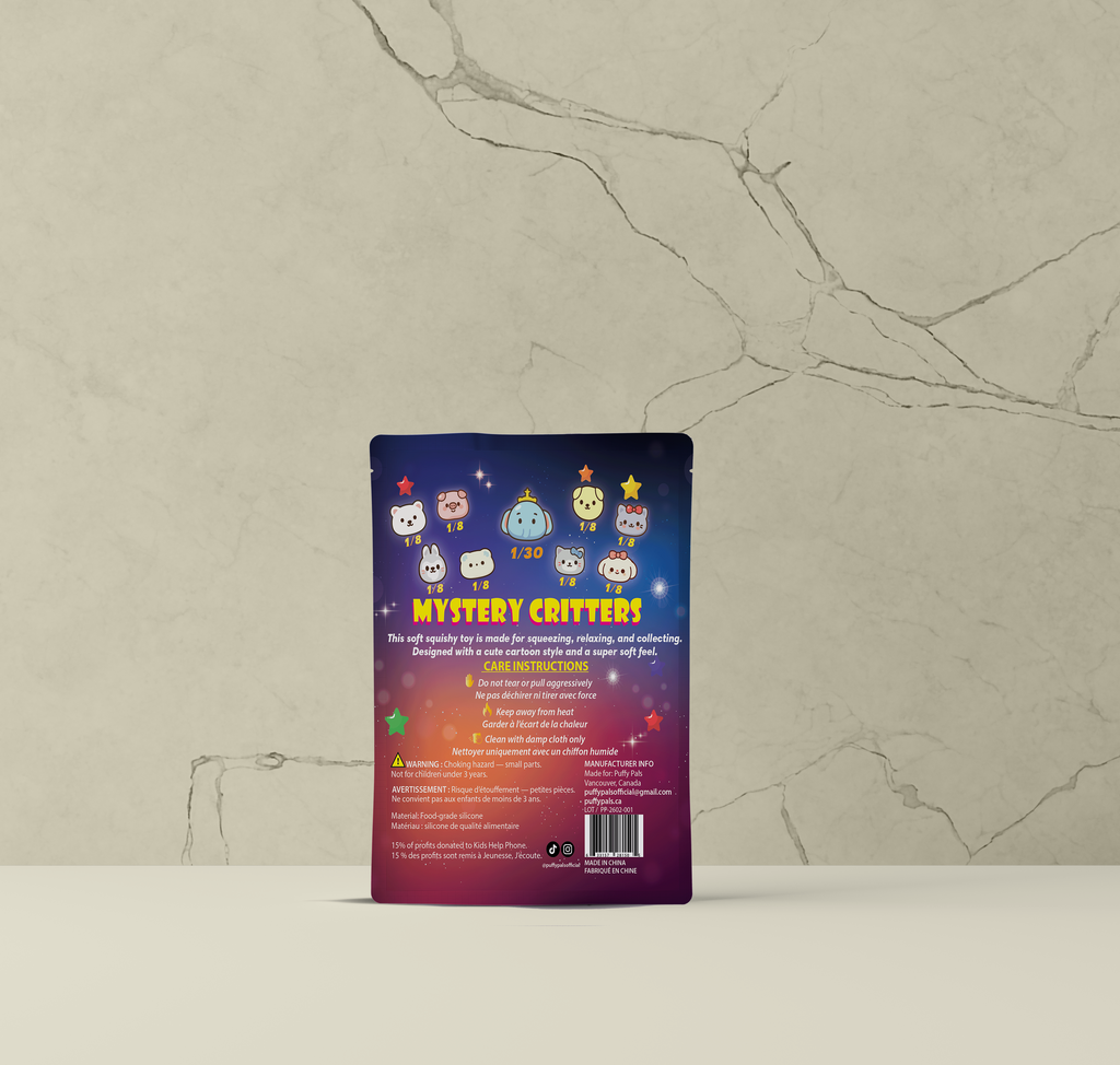 Mystery Critters Squishy Blind Bag